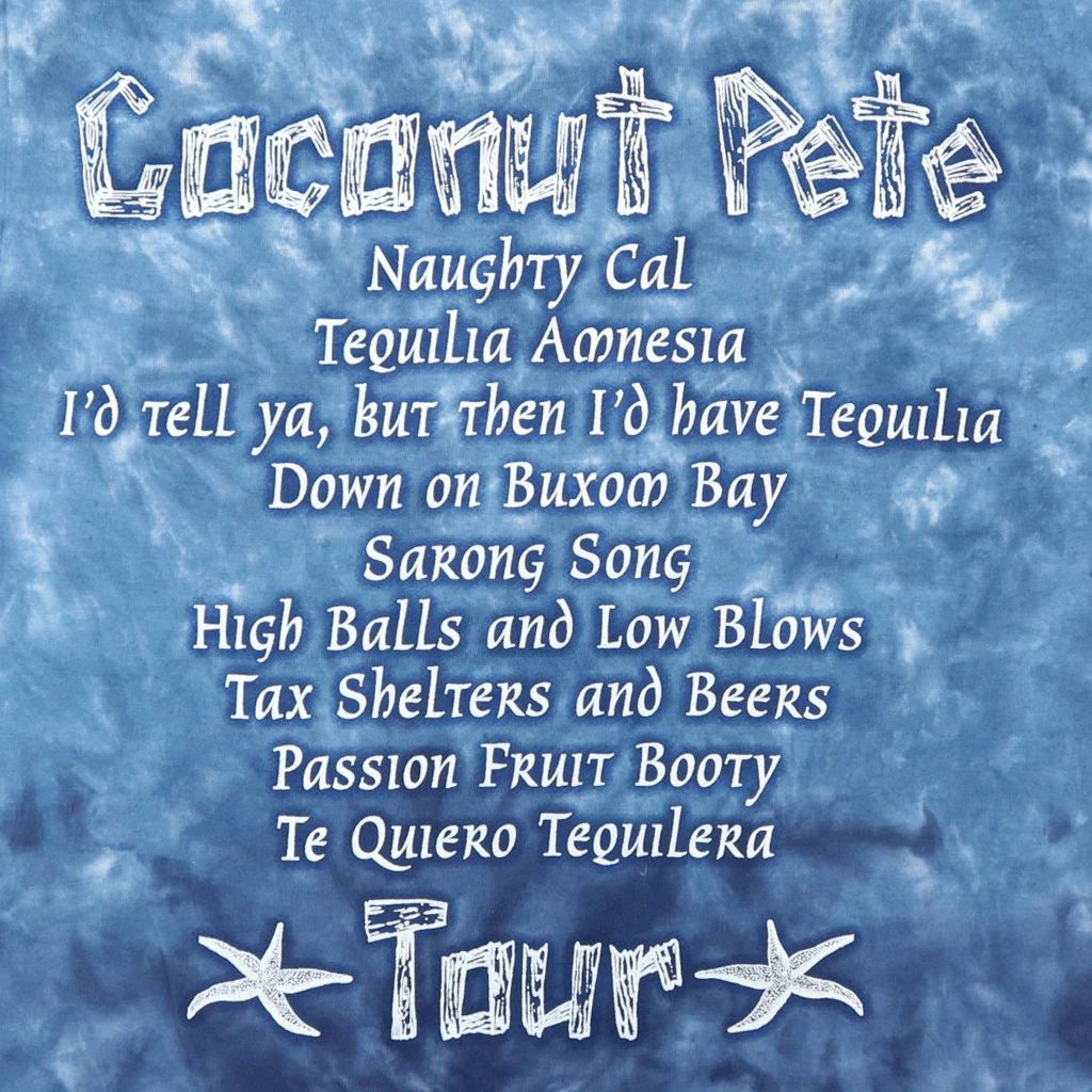 Broken Lizard New Merch Coconut Pete Tour 1978 Vintage Tie Dye T-shirt 3 Broken Lizard New Merch Coconut Pete Tour 1978 Vintage Tie Dye T-shirt