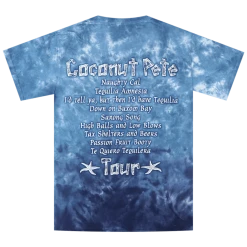 Broken Lizard New Merch Coconut Pete Tour 1978 Vintage Tie Dye T-shirt 10 Broken Lizard New Merch Coconut Pete Tour 1978 Vintage Tie Dye T-shirt