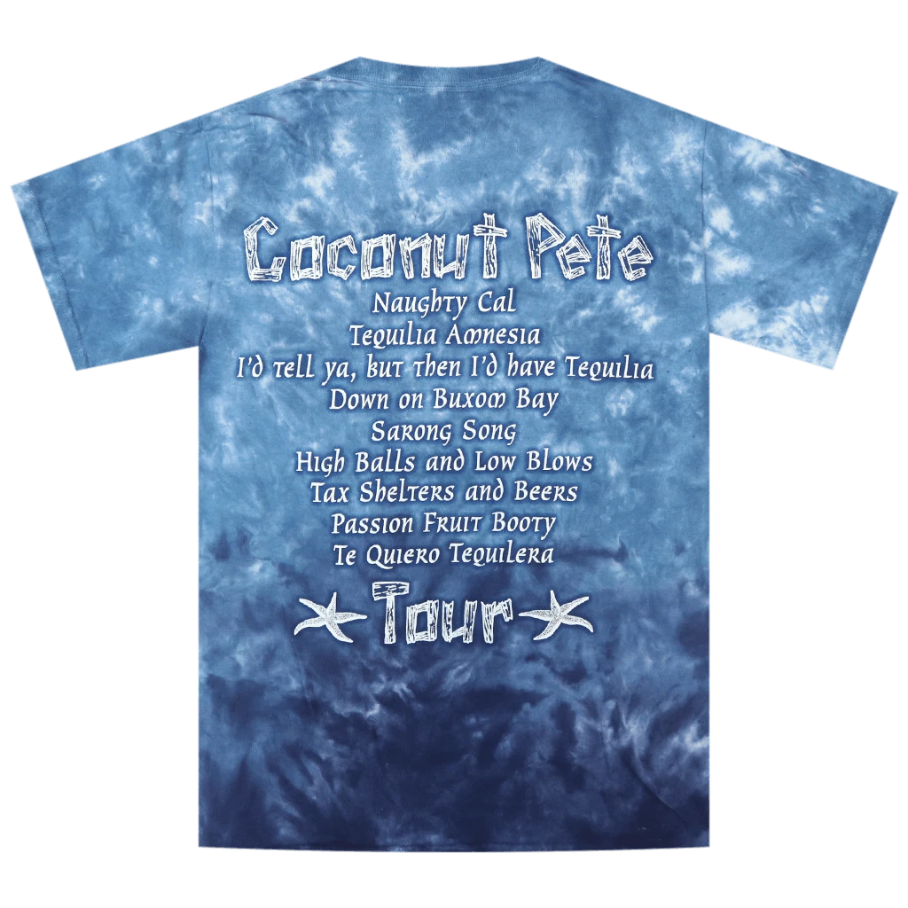 Broken Lizard New Merch Coconut Pete Tour 1978 Vintage Tie Dye T-shirt 5 Broken Lizard New Merch Coconut Pete Tour 1978 Vintage Tie Dye T-shirt