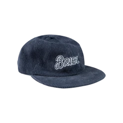 Briscoe New Merch Corduroy Blue Logo Hat