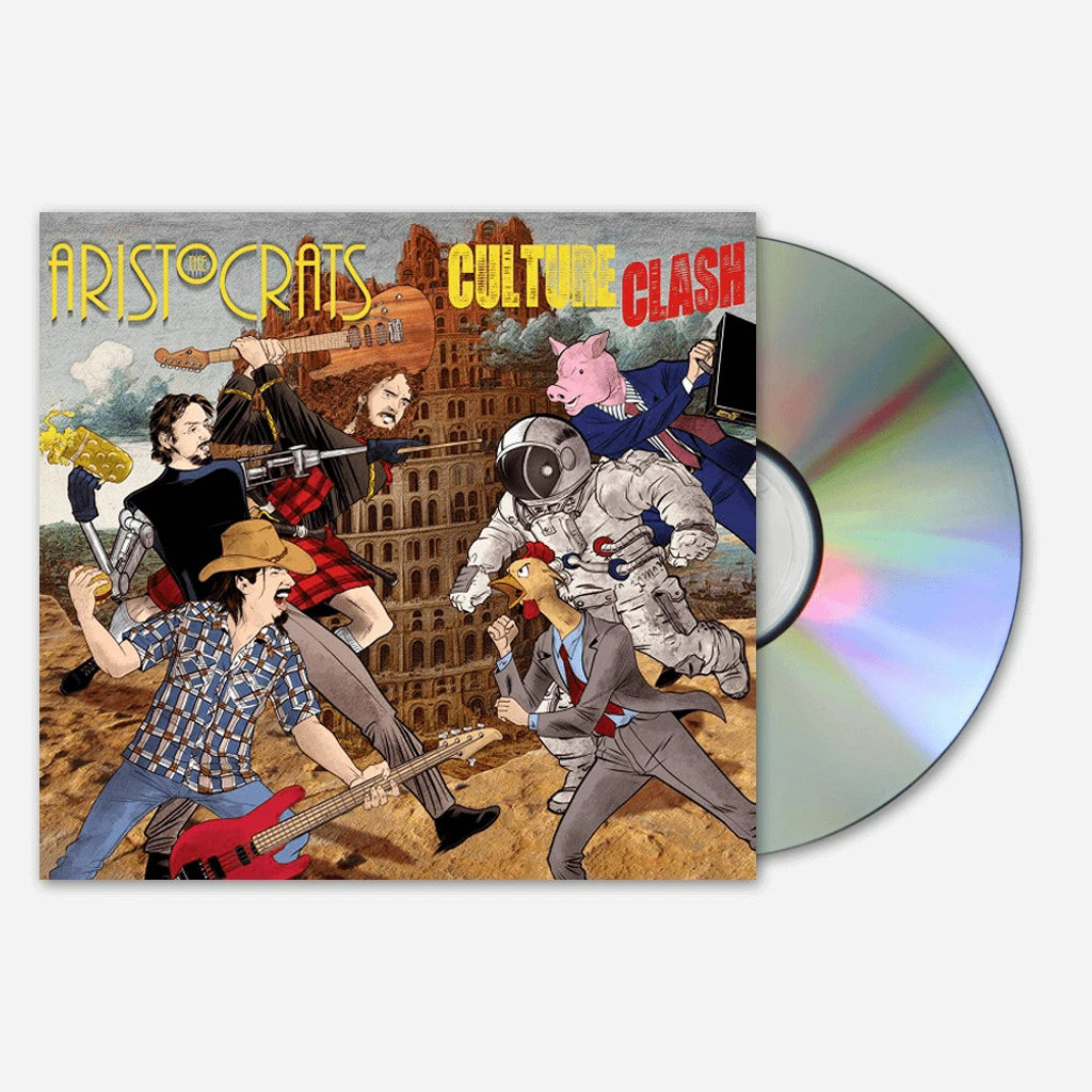 The Aristocrats Culture Clash CD New Merch 1 The Aristocrats Culture Clash CD New Merch