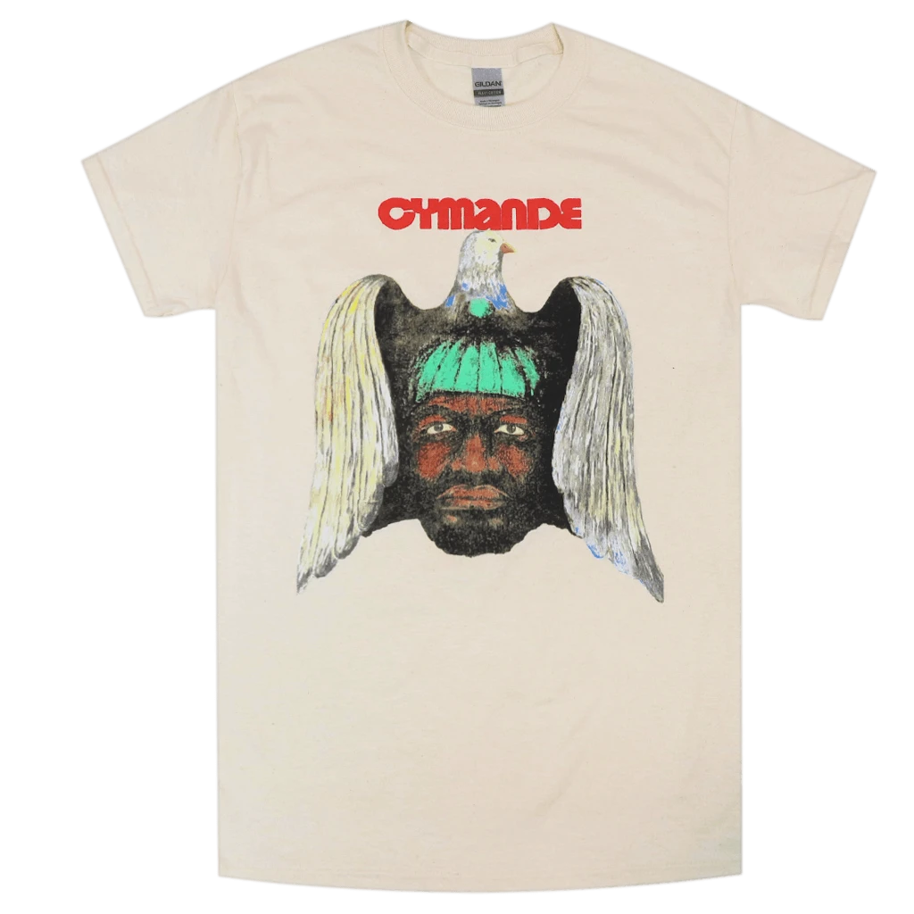 Cymande New Merch Birdman Of Zion Natural T-Shirt 1 Cymande New Merch Birdman Of Zion Natural T-Shirt