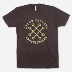 Earth Conquistador Dark Chocolate T-Shirt