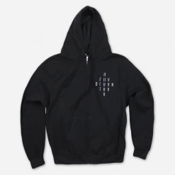 Deafheaven 2018 Black Hooded Zip Sweatshirt