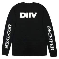 DIIV New Merch Deceiver Horsehead Long Sleeve Black T-Shirt 10 DIIV New Merch Deceiver Horsehead Long Sleeve Black T-Shirt