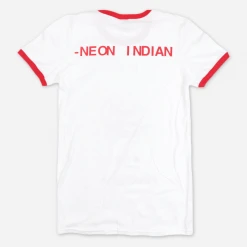 Neon Indian Di No A La Pirateria Ringer T-Shirt New Merch 6 Neon Indian Di No A La Pirateria Ringer T-Shirt New Merch