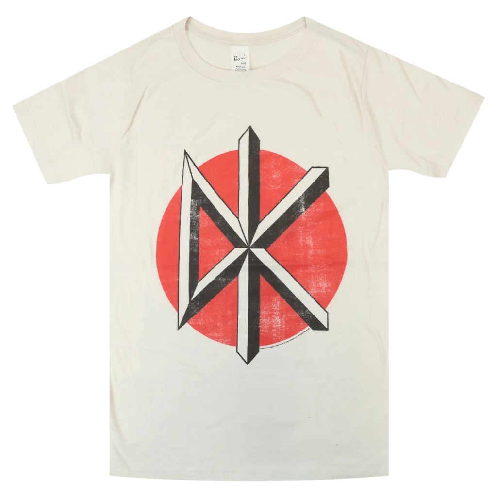 Dead Kennedys New Merch Distressed Logo Cream T-Shirt 1 Dead Kennedys New Merch Distressed Logo Cream T-Shirt