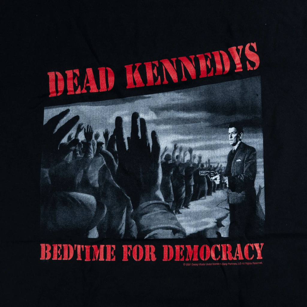 Dead Kennedys Bedtime For Democracy Black T-Shirt 2 Dead Kennedys Bedtime For Democracy Black T-Shirt