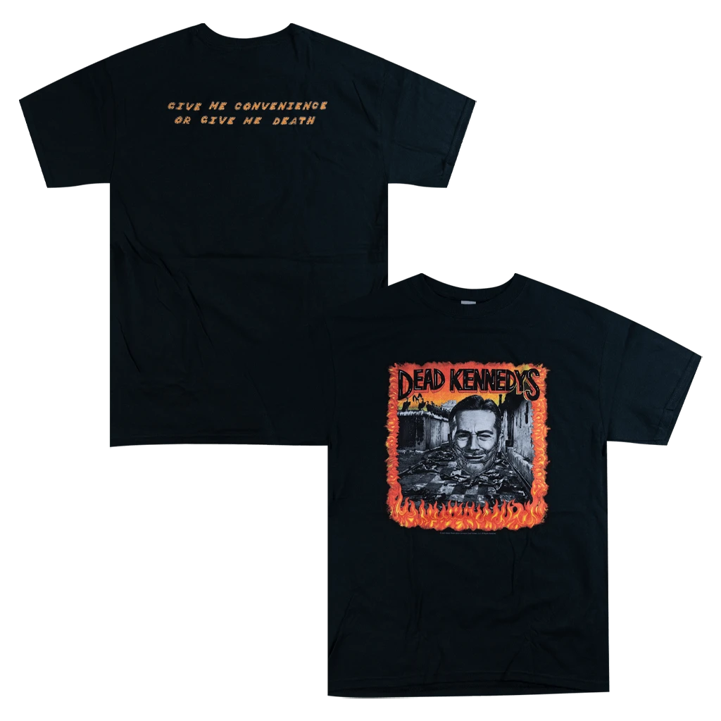 Dead Kennedys New Merch Give Me Convenience With Back Black T-Shirt 1 Dead Kennedys New Merch Give Me Convenience With Back Black T-Shirt