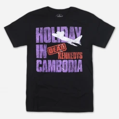 Dead Kennedys Holiday In Cambodia Black T-Shirt