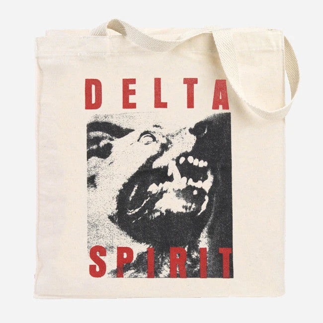 Delta Spirit Dog Natural Canvas Tote Bag 1 Delta Spirit Dog Natural Canvas Tote Bag