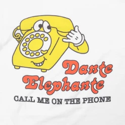 Dante Elephante New Merch Call Me On The Phone Ringer T-Shirt