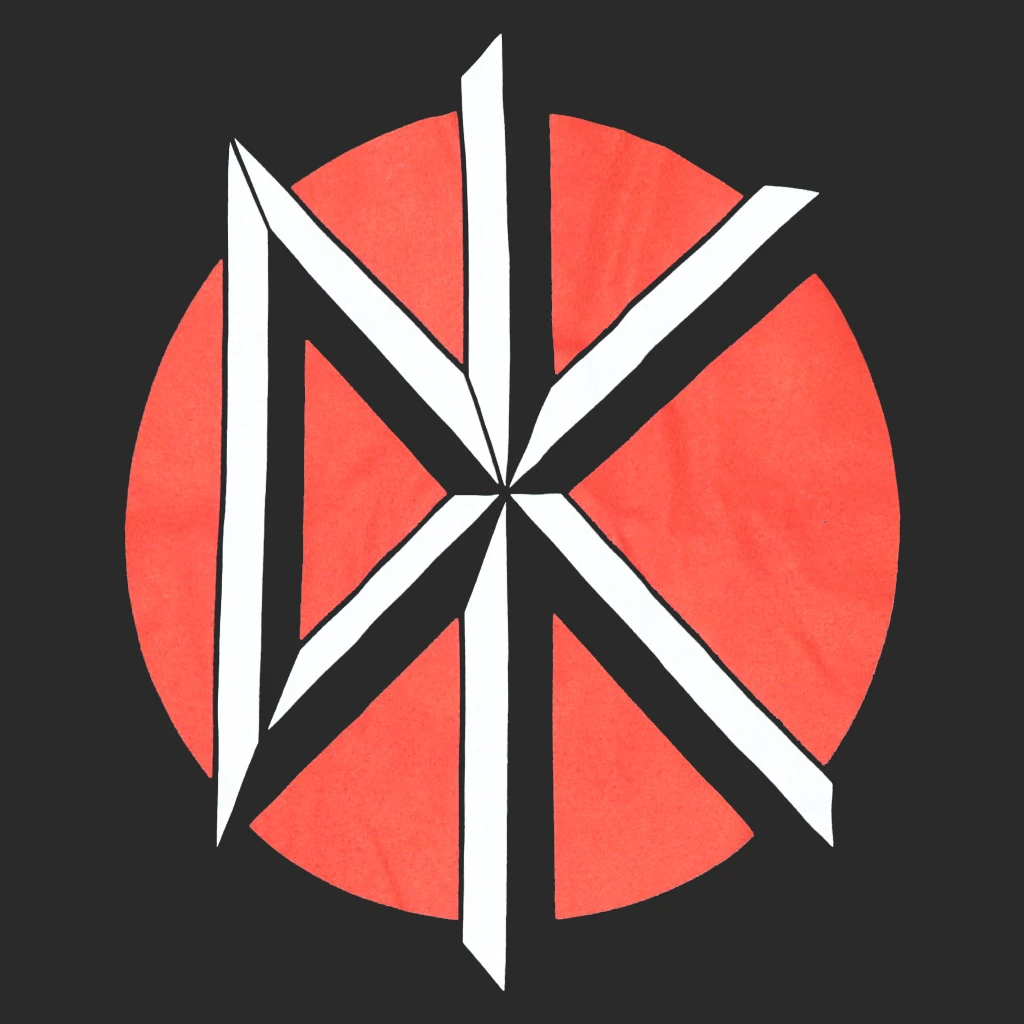 Dead Kennedys DK Logo Black Long Sleeve Mock Turtleneck New Merch 2 Dead Kennedys DK Logo Black Long Sleeve Mock Turtleneck New Merch