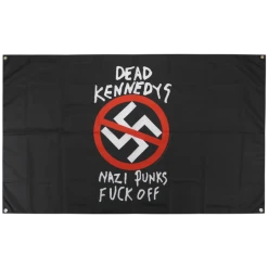 Dead Kennedys New Merch DK Nazi Punks Fuck Off Flag
