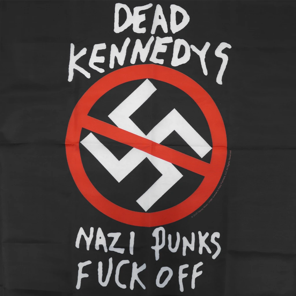 Dead Kennedys New Merch DK Nazi Punks Fuck Off Flag 2 Dead Kennedys New Merch DK Nazi Punks Fuck Off Flag