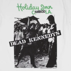 Dead Kennedys New Merch Holiday In Cambodia White T-Shirt