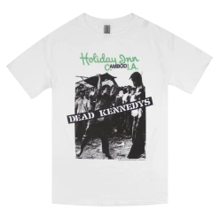 Dead Kennedys New Merch Holiday In Cambodia White T-Shirt