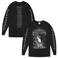 Deafheaven 10 Years Gone Black Long Sleeve Tour T-Shirt New Merch