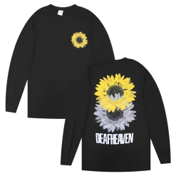 Deafheaven Sunflower Black Long Sleeve T-Shirt New Merch