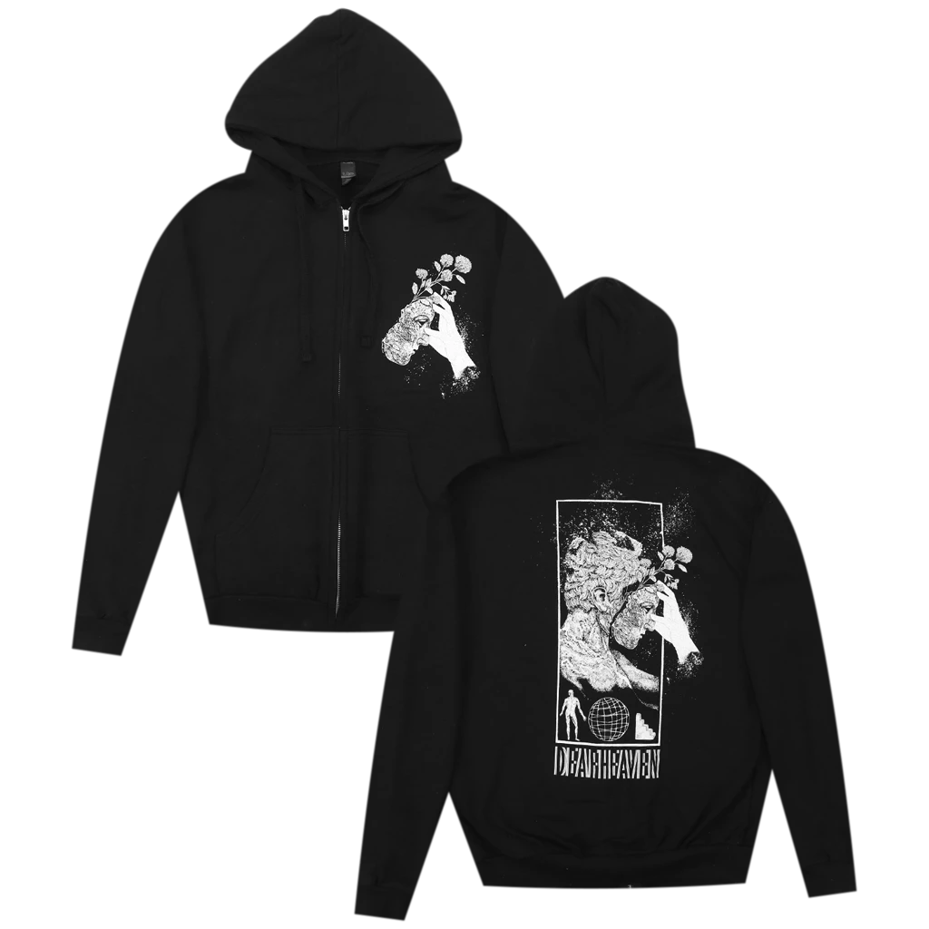 Deafheaven Proteau Black Zip Hood New Merch 1 Deafheaven Proteau Black Zip Hood New Merch
