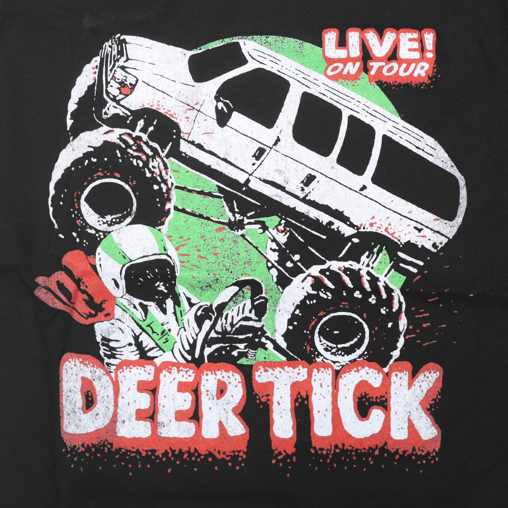 Deer Tick Monster Van Youth Black T-Shirt 2 Deer Tick Monster Van Youth Black T-Shirt