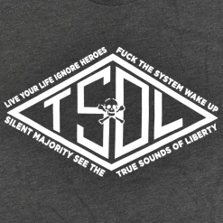 T.S.O.L. New Merch Diamond Logo Vintage Black T-Shirt