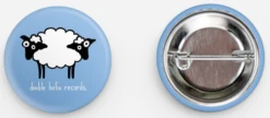 Double Helix Records Double Helix 1.25" Round Button New Merch