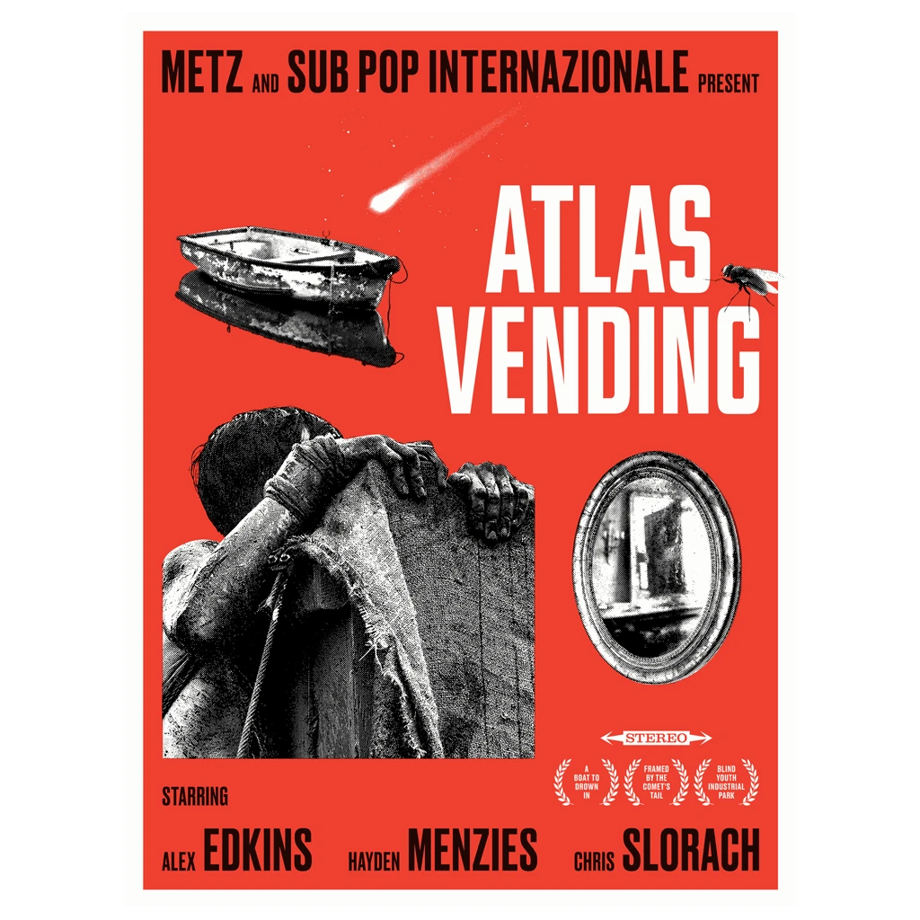 Metz New Merch Doublenaut White T-Shirt 2 Metz New Merch Doublenaut White T-Shirt