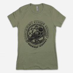 Northwest String Summit Dreamcatcher Women's Military Green T-Shirt New Merch