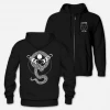 New Merch Earth 30th Anniversary Black Zip Up Hoodie