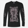 Earth FUHBL Long Sleeve Black T-Shirt