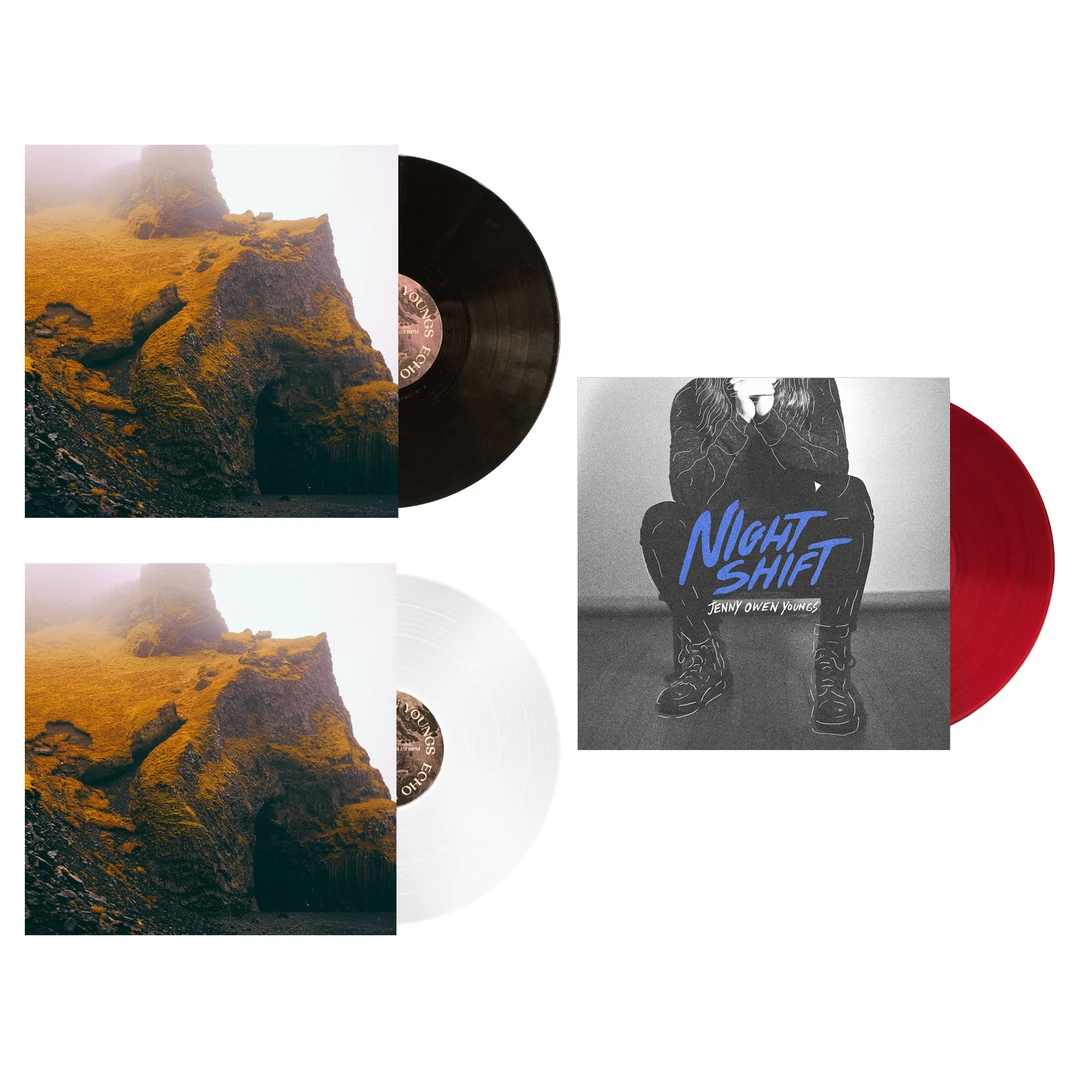 Jenny Owen Youngs Echo Mountain Vinyl + Night Shift Vinyl Bundle New Merch 1 Jenny Owen Youngs Echo Mountain Vinyl + Night Shift Vinyl Bundle New Merch