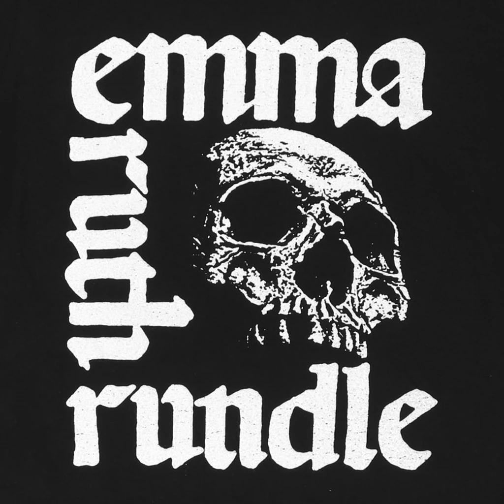 Emma Ruth Rundle Patterson Black T-Shirt 2 Emma Ruth Rundle Patterson Black T-Shirt
