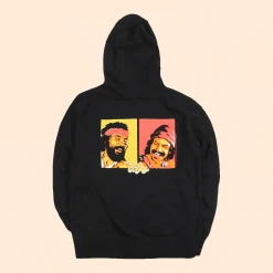 Homies In Dreamland By Cheech And Chong New Merch Faces Black Zip Up Hooded Sweatshirt 6 Homies In Dreamland By Cheech And Chong New Merch Faces Black Zip Up Hooded Sweatshirt