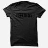 Julia Nunes Feelings Black Poly-Cotton T-Shirt New Merch