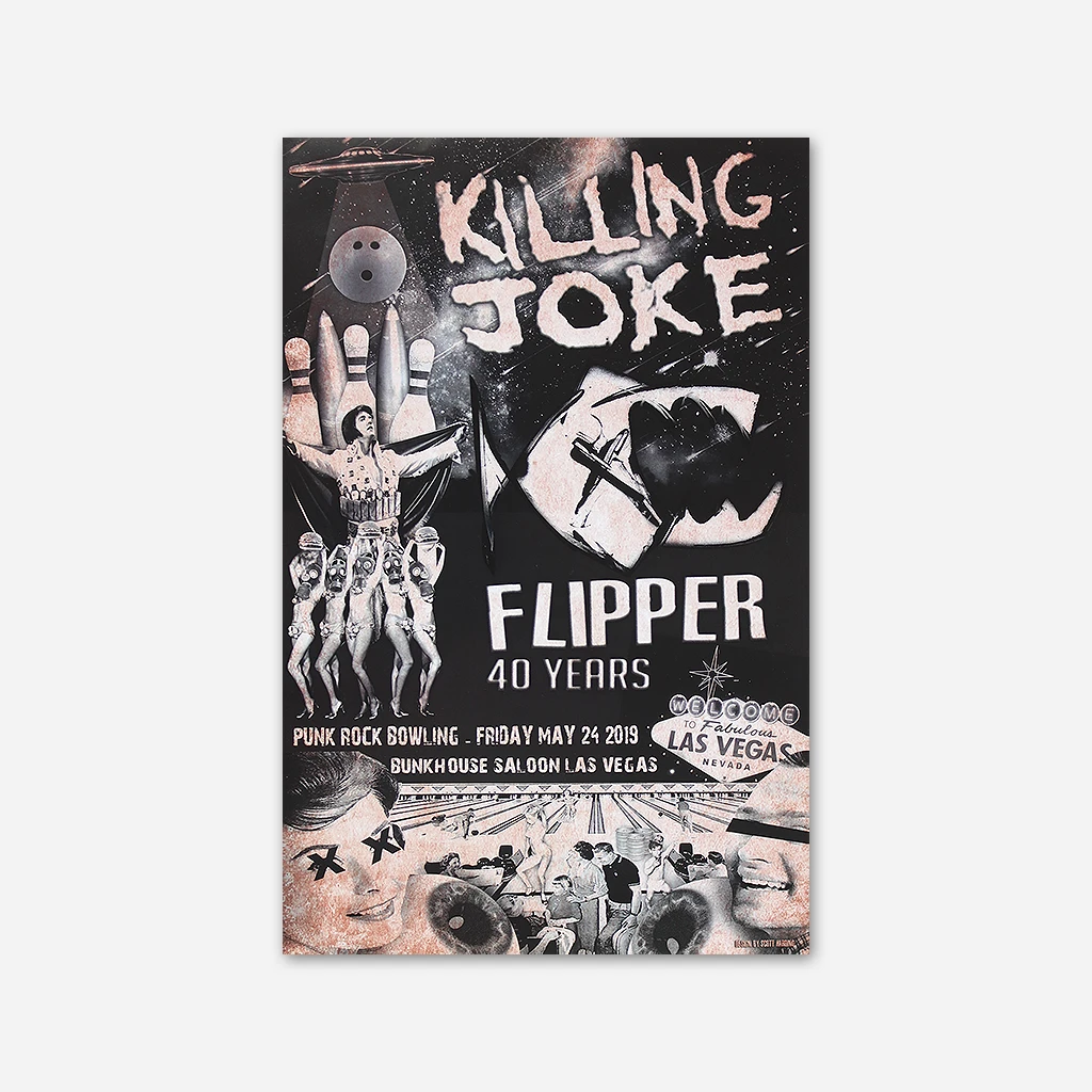 New Merch Flipper @ Punk Rock Bowing 2019 Poster 1 New Merch Flipper @ Punk Rock Bowing 2019 Poster