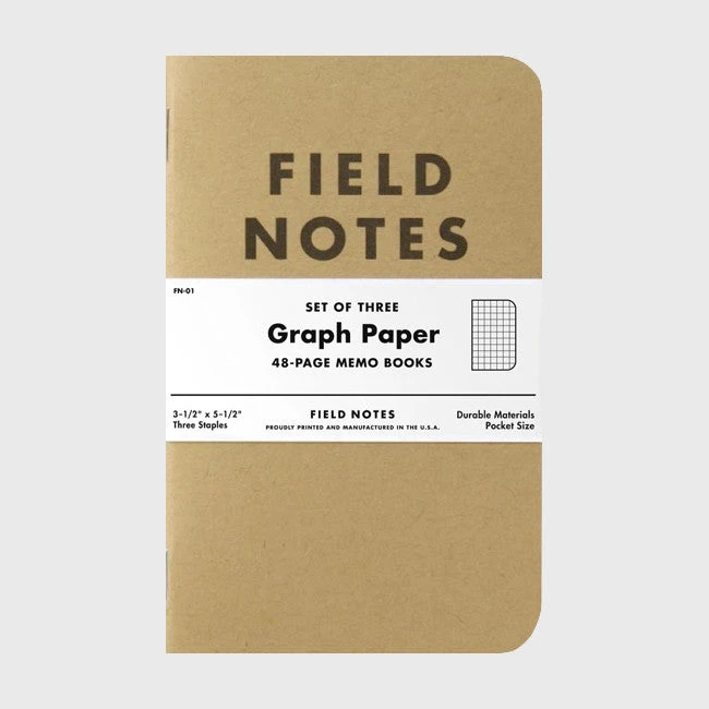 Field Notes Graph Paper 3-Pack 1 Field Notes Graph Paper 3-Pack