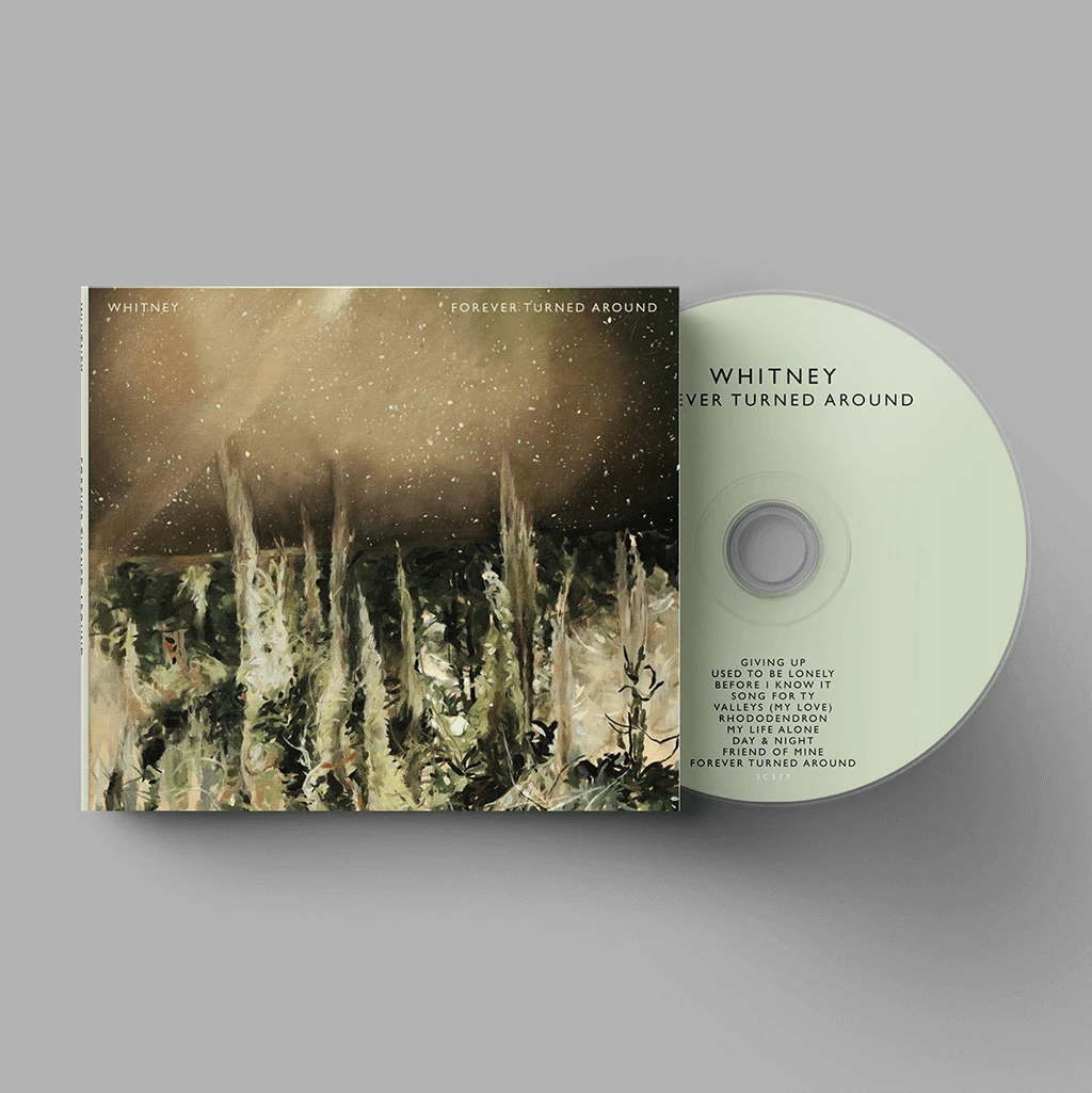 Whitney Forever Turned Around CD New Merch 1 Whitney Forever Turned Around CD New Merch