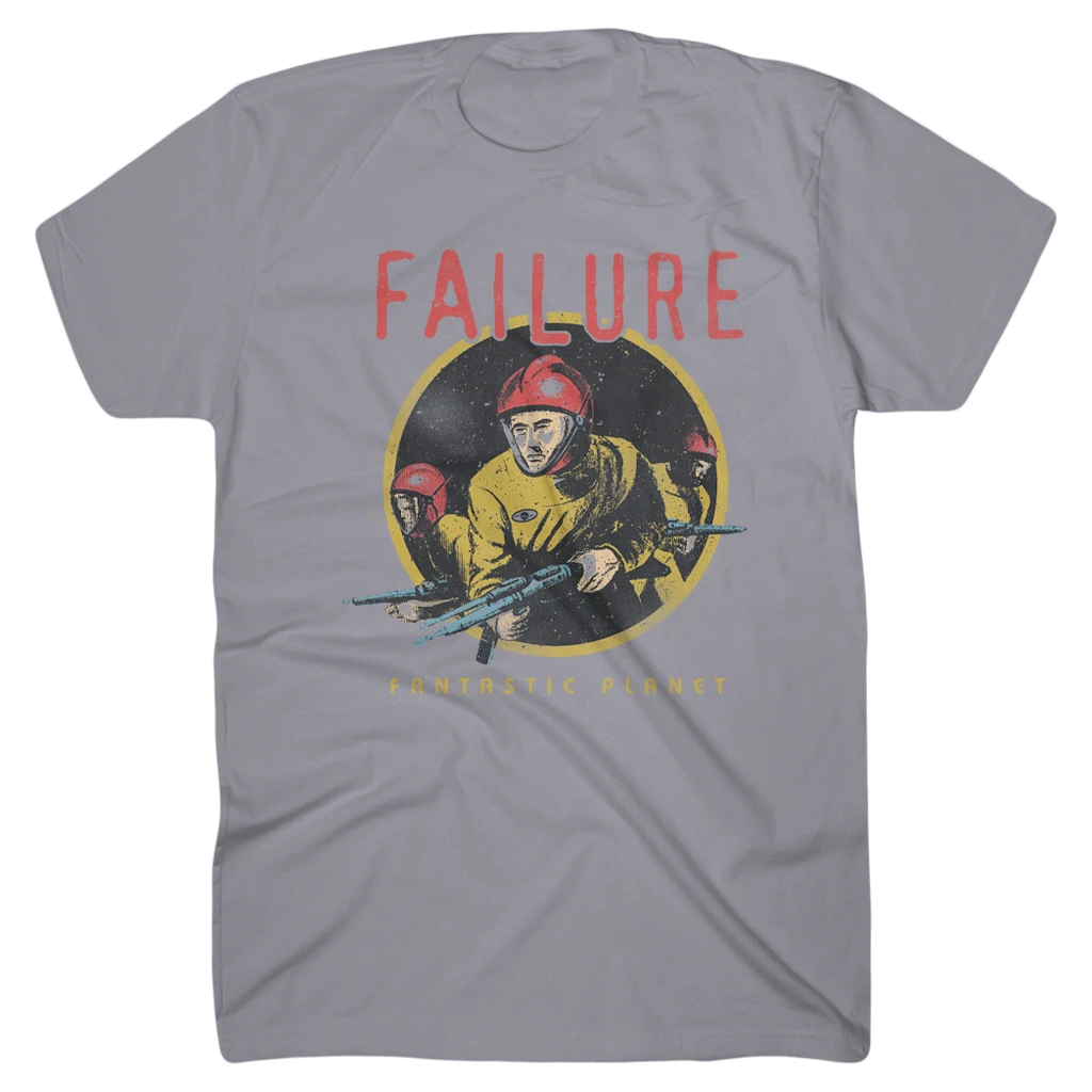 Failure Spaceman Grey T-Shirt 1 Failure Spaceman Grey T-Shirt