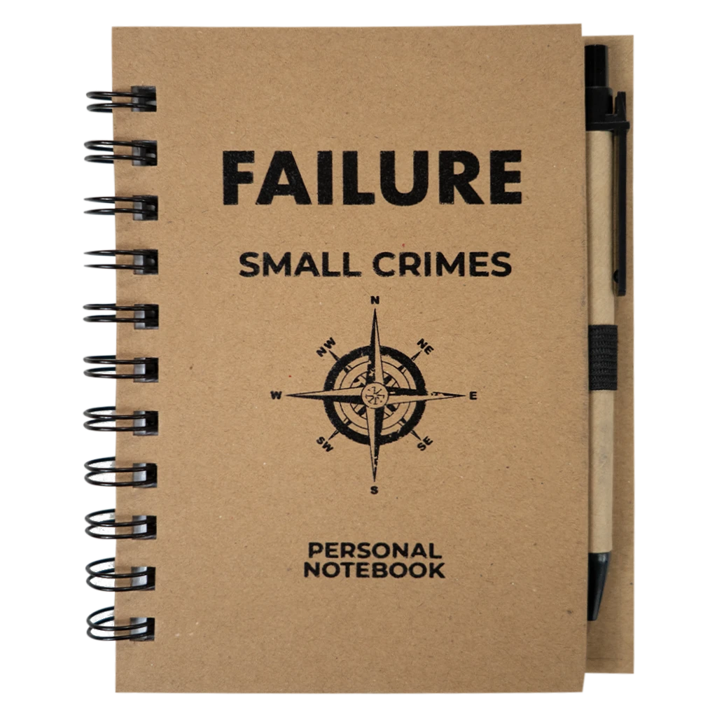 Failure New Merch Small Crimes Notebook 1 Failure New Merch Small Crimes Notebook