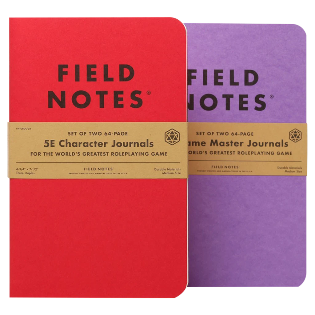 Field Notes 5E Gaming Journals 2-Pack 1 Field Notes 5E Gaming Journals 2-Pack
