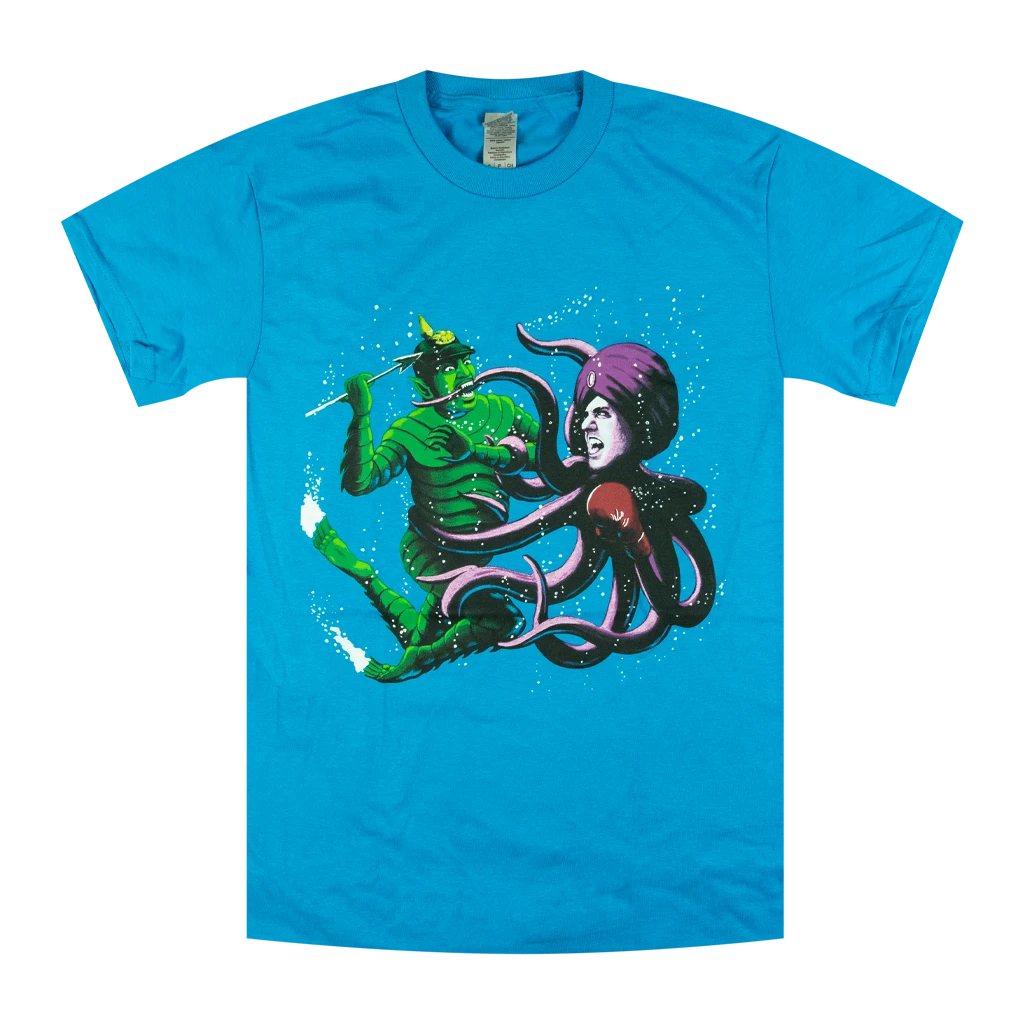 The King Khan & BBQ Show Fish Fight! T-Shirt New Merch 1 The King Khan & BBQ Show Fish Fight! T-Shirt New Merch