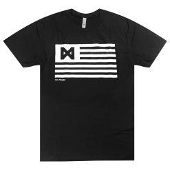 The Armed New Merch Flag Black T-Shirt
