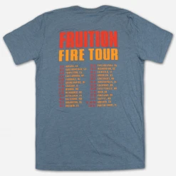 Fruition New Merch Flaming Man Unisex Heather Blue T-Shirt 5 Fruition New Merch Flaming Man Unisex Heather Blue T-Shirt