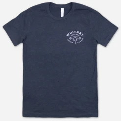 Whitney Friendship Heather Navy T-Shirt New Merch 6 Whitney Friendship Heather Navy T-Shirt New Merch