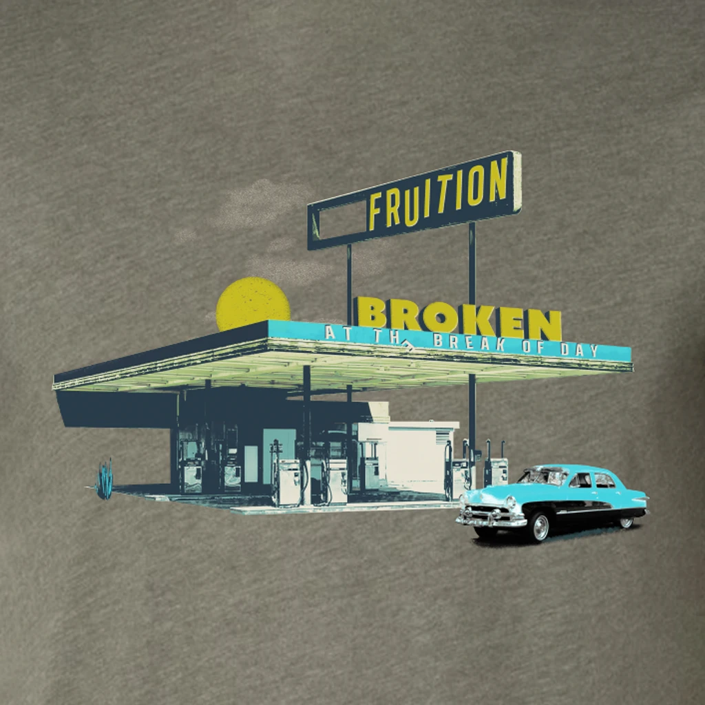 Fruition New Merch Broken At The Break Of Day Military Green T-Shirt 2 Fruition New Merch Broken At The Break Of Day Military Green T-Shirt