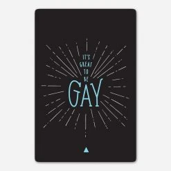 Autostraddle New Merch Great To Be Gay Stickers