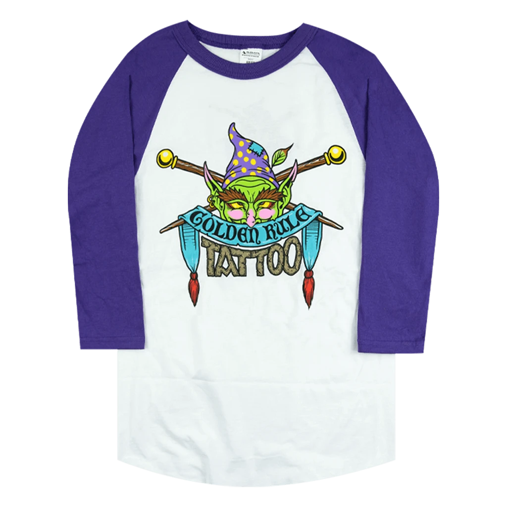 Golden Rule Tattoo New Merch Goblin Rule Tattoo Baseball T-Shirt 2 Golden Rule Tattoo New Merch Goblin Rule Tattoo Baseball T-Shirt