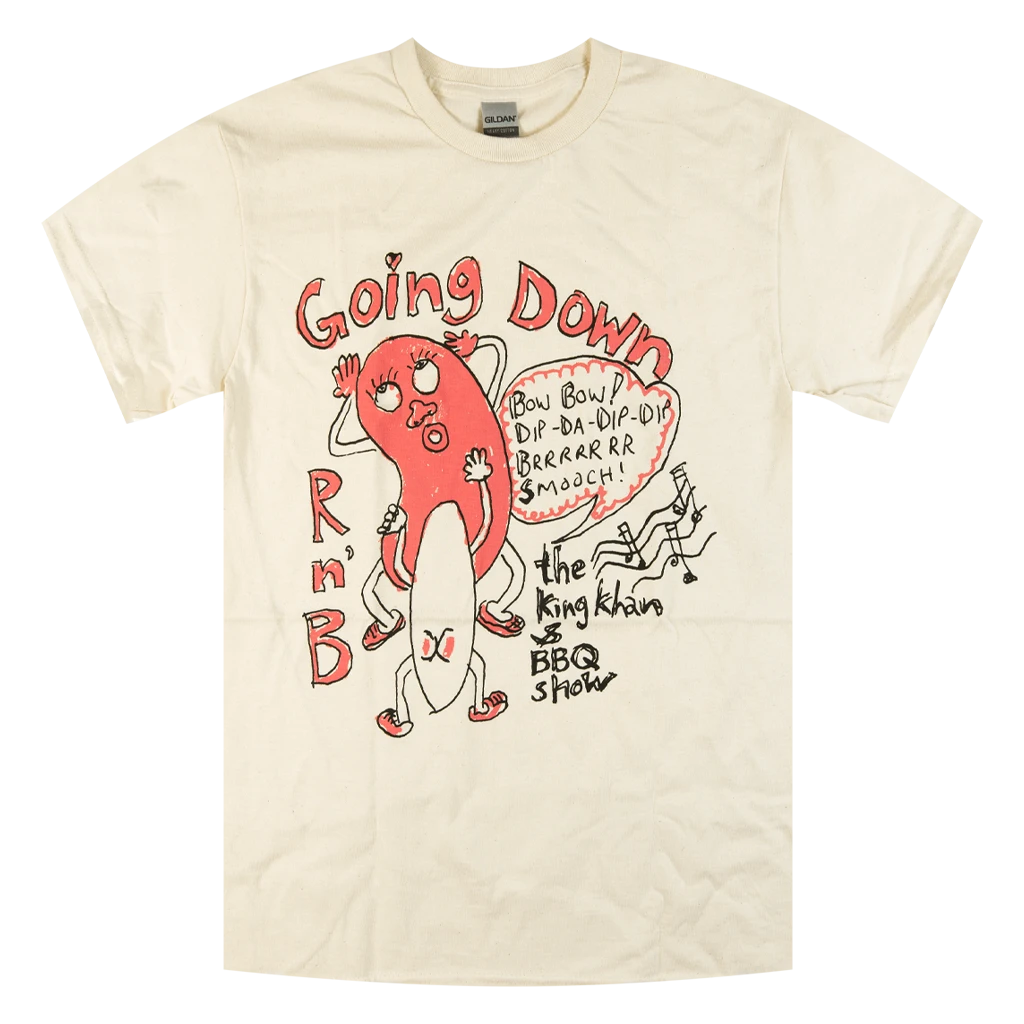 The King Khan & BBQ Show Going Down T-Shirt New Merch 1 The King Khan & BBQ Show Going Down T-Shirt New Merch