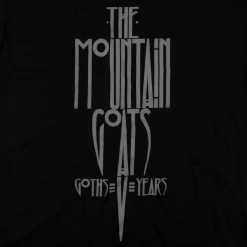 The Mountain Goats Goths 5 Year Anniversary T-Shirt New Merch